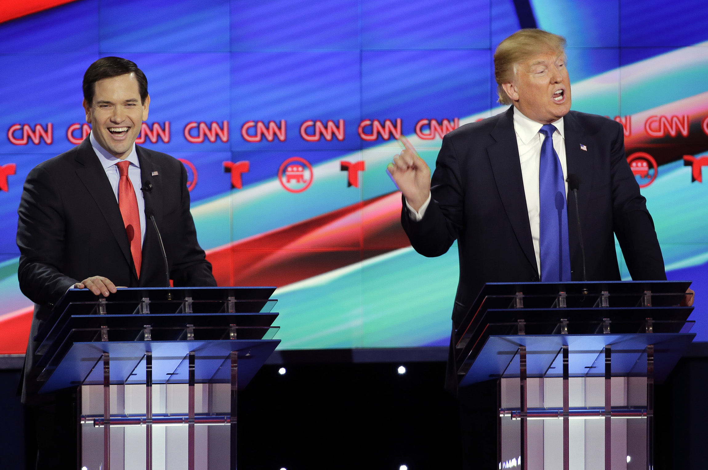 Trump urges Rubio to run for re-election