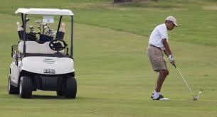 Obama plays 160th round of golf