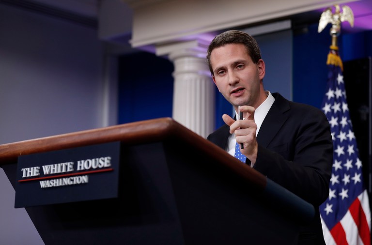 White House deputy press secretary Eric Schultz said that President Obama's request for a 