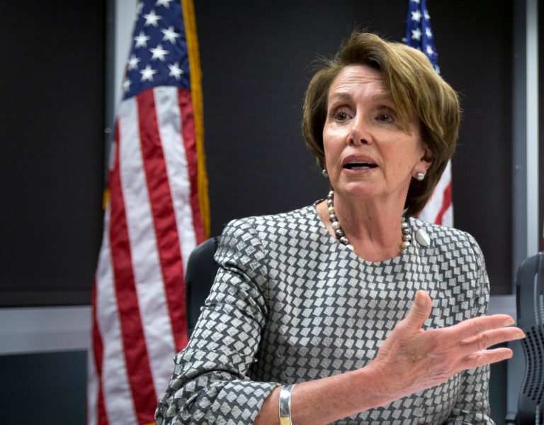 House Minority Leader Nancy Pelosi of Calif.,says she has no plans to step down from her leadership post and suggests calls to do so smack of sexism.Â (AP Photo/Manuel Balce Ceneta)