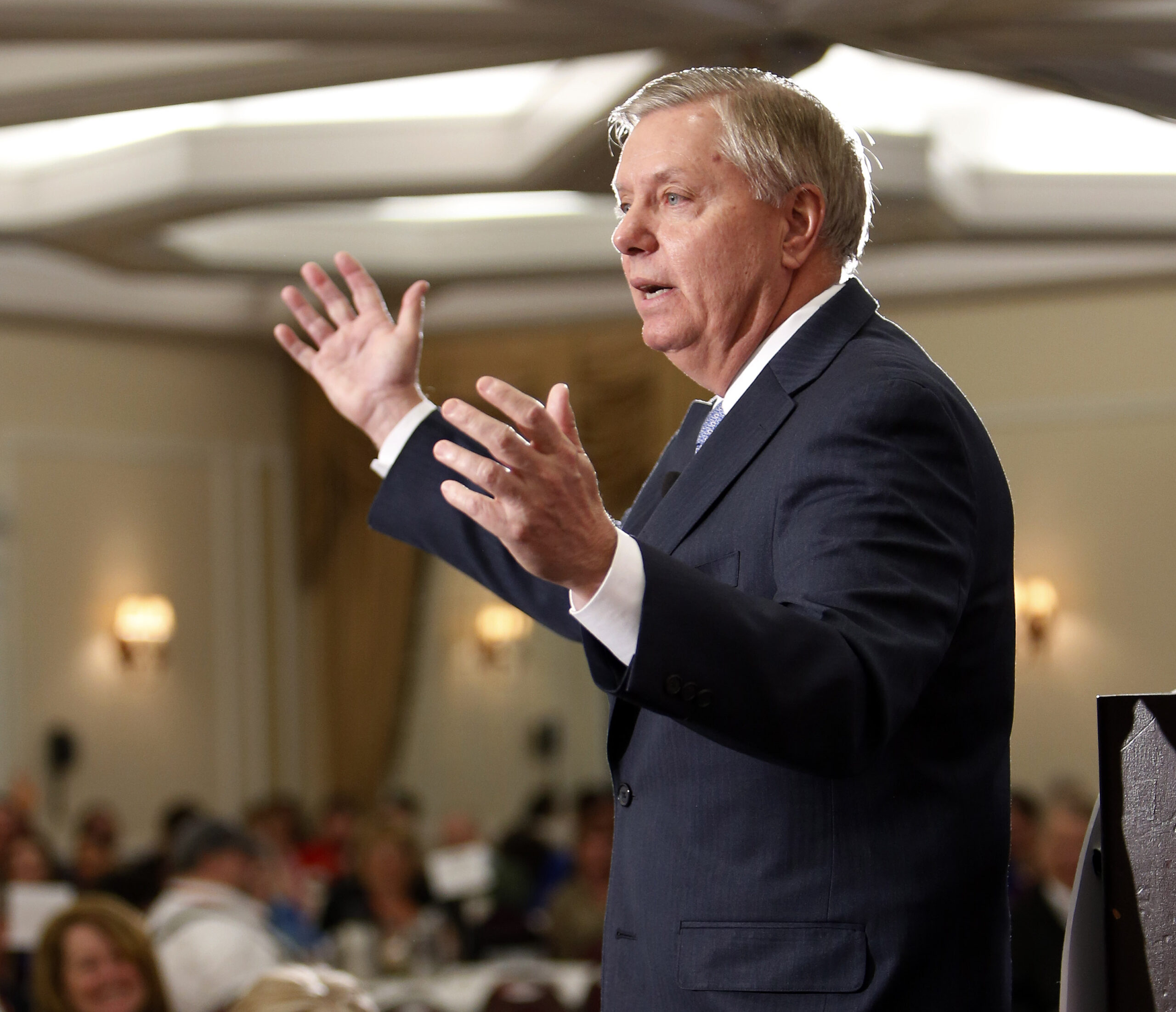 Lindsey Graham says ‘91%’ chance he is running for White House