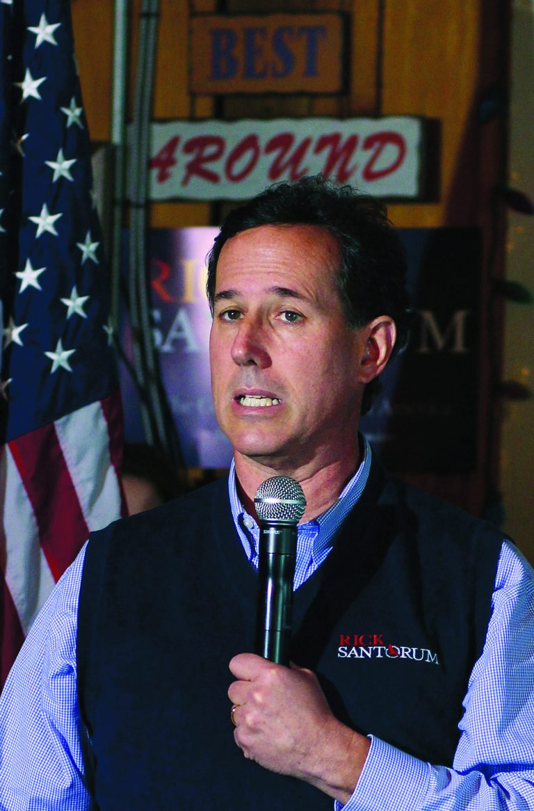 Rick Santorumm, the model Republican-looking candidate? (Photo by Mark Wilson/Getty Images)