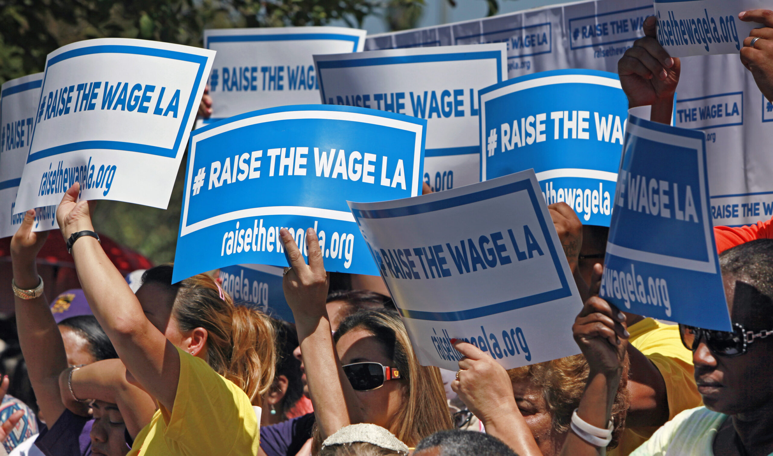 LA’s mayor proposed $13.25 an hour minimum wage