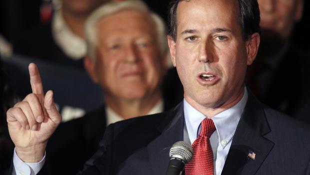 Santorum now leads Gingrich in delegate race