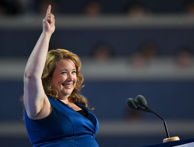 "One person can stand up and make a difference," particularly if that one person is dedicated, articulate and almost painfully sincere, Diane Russell said. (AP Photo)