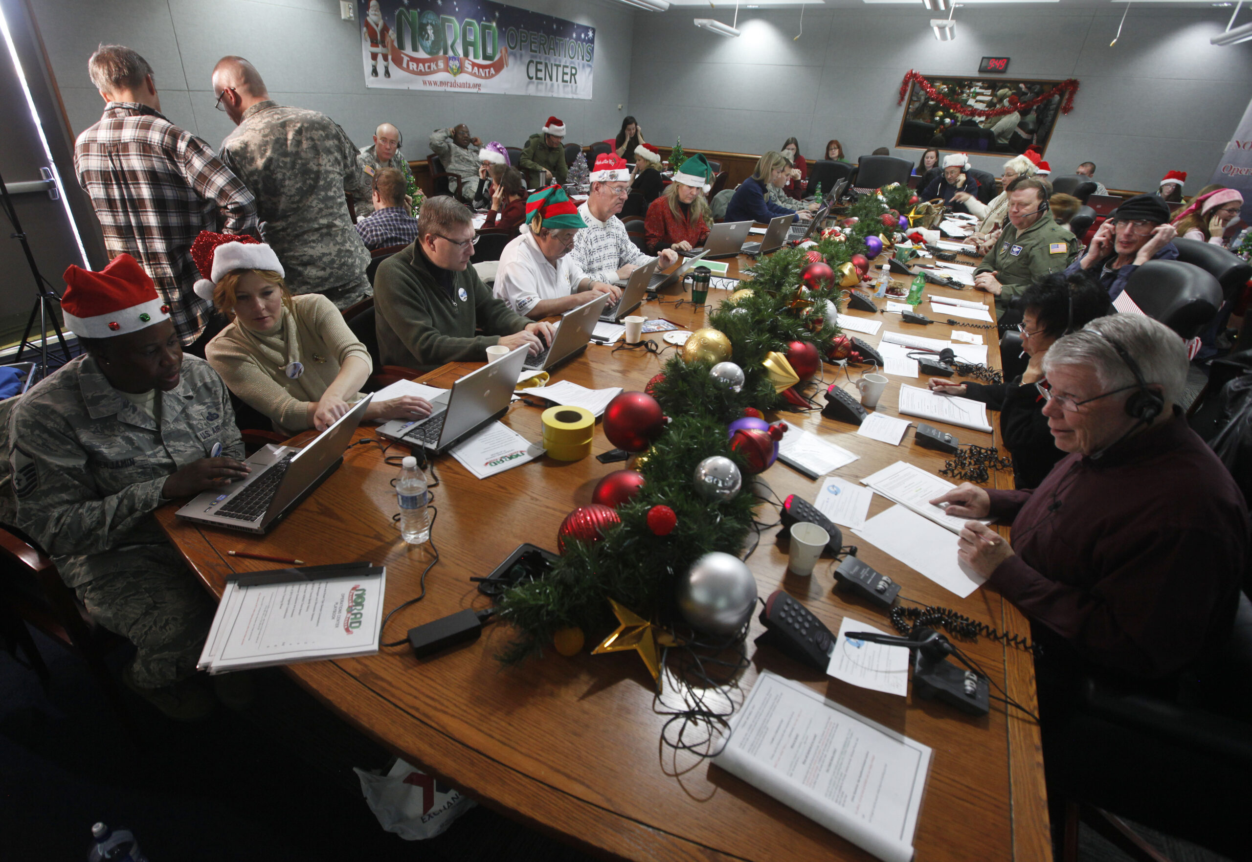 NORAD says record number of calls to track Santa