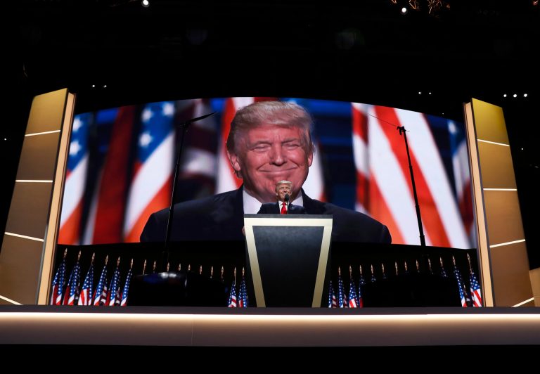 The reality television star is sticking with that program in the general. (AP Photo/Carolyn Kaster)