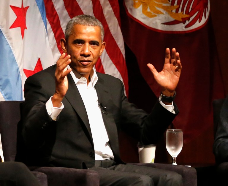 Since Obama exited the Oval Office, charges of xenophobia against Trump and his supporters have become commonplace. (AP Photo/Charles Rex Arbogast)