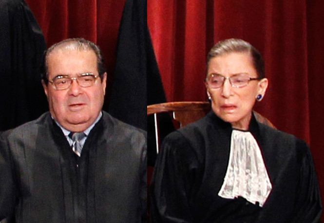 Ginsburg mourns ‘buddy’ Scalia