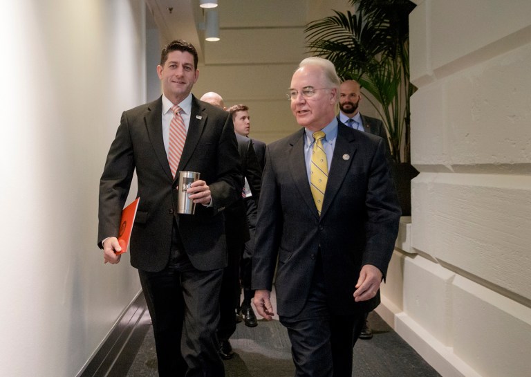 The CBO will release a new estimated score on how changes to the GOP Obamacare repeal bill will affect coverage and federal spending Wednesday night. The lack of a score from the CBO prompted Democrats to try and delay a key hearing to advance the American Health Care Act to the House floor. (AP Photo/J. Scott Applewhite)