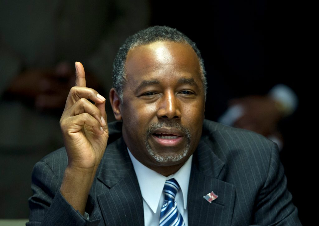 Ben Carson wants to raise the minimum wage