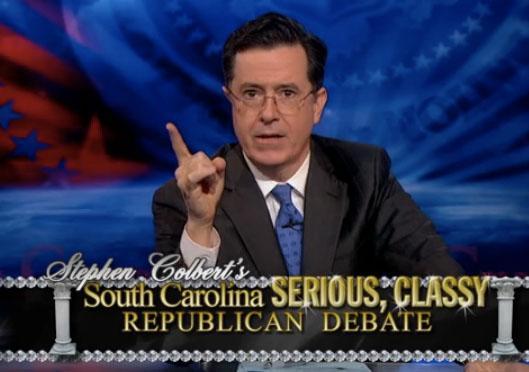 Colbert announces ‘serious classy’ GOP debate