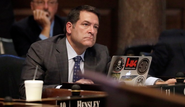 Mark Green will run for the suburban Nashville seat being vacated by Rep. Marsha Blackburn, after the popular conservative signaled her intent to succeed Sen. Bob Corker. (AP Photo/Mark Humphrey)