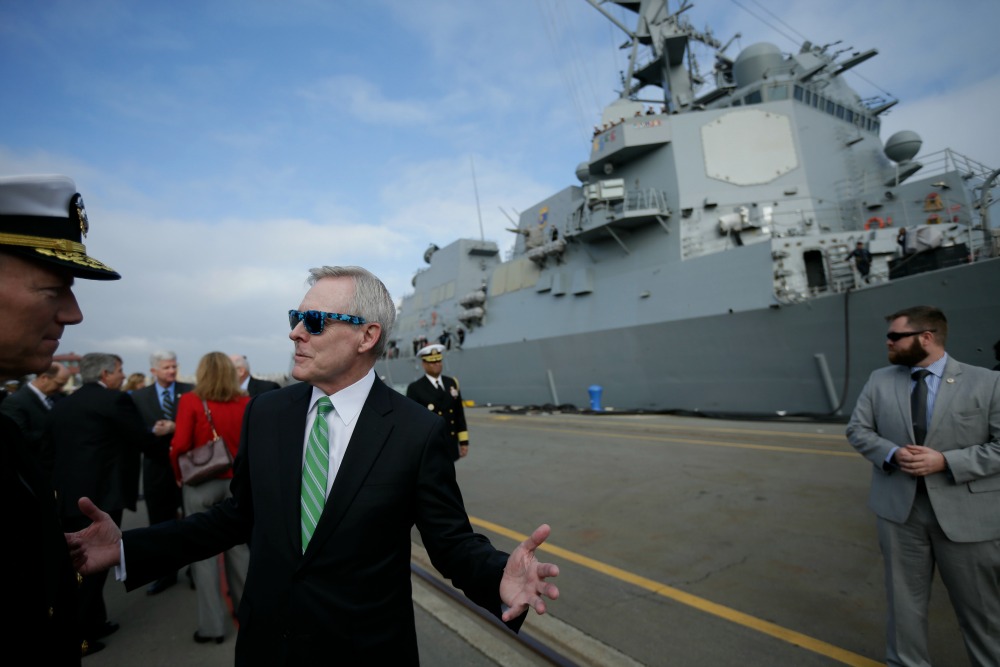 ‘Capable women’: Navy secretary defends push to integrate combat units