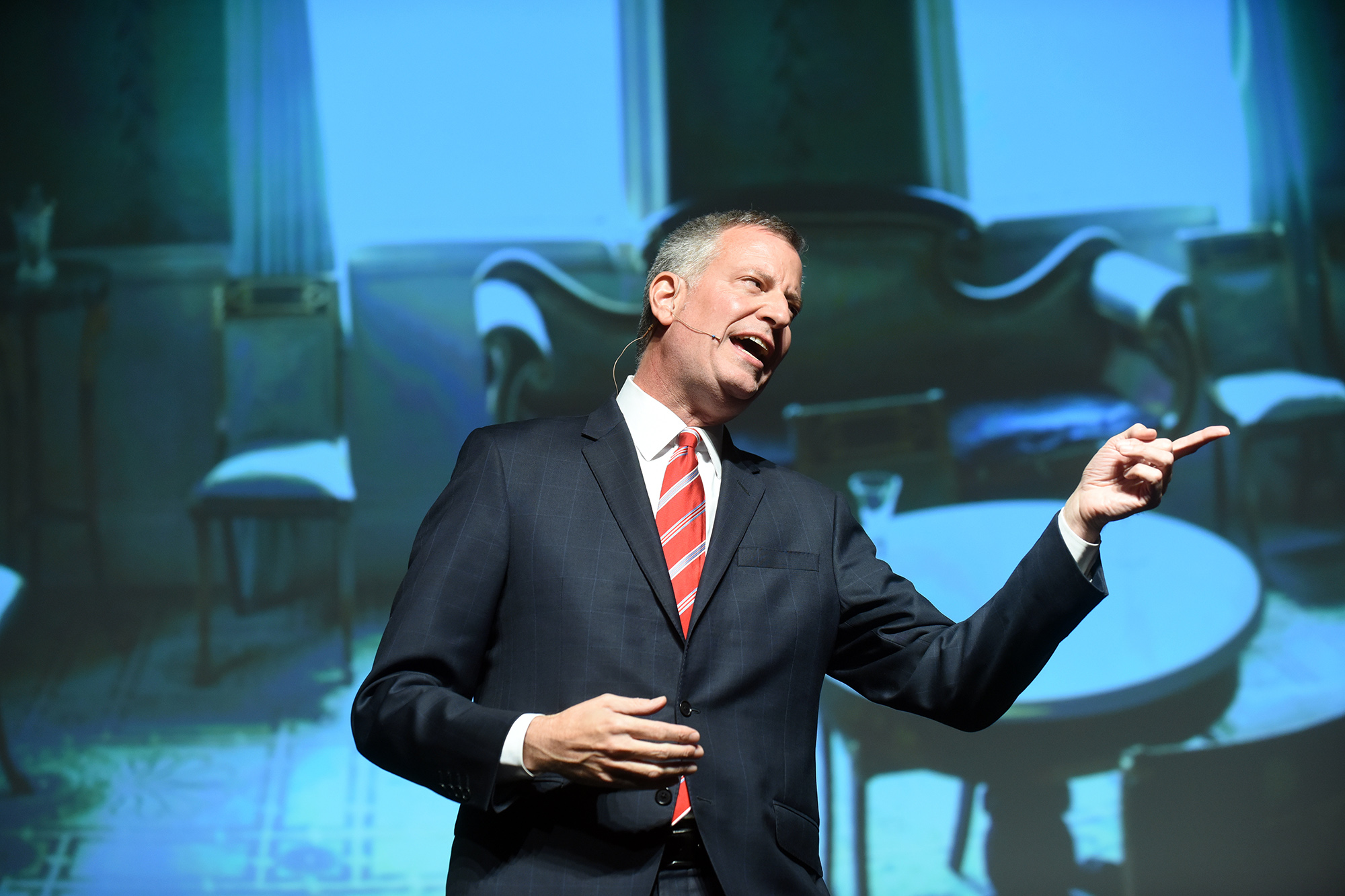 Bill de Blasio ‘actually felt some sympathy’ for Trump
