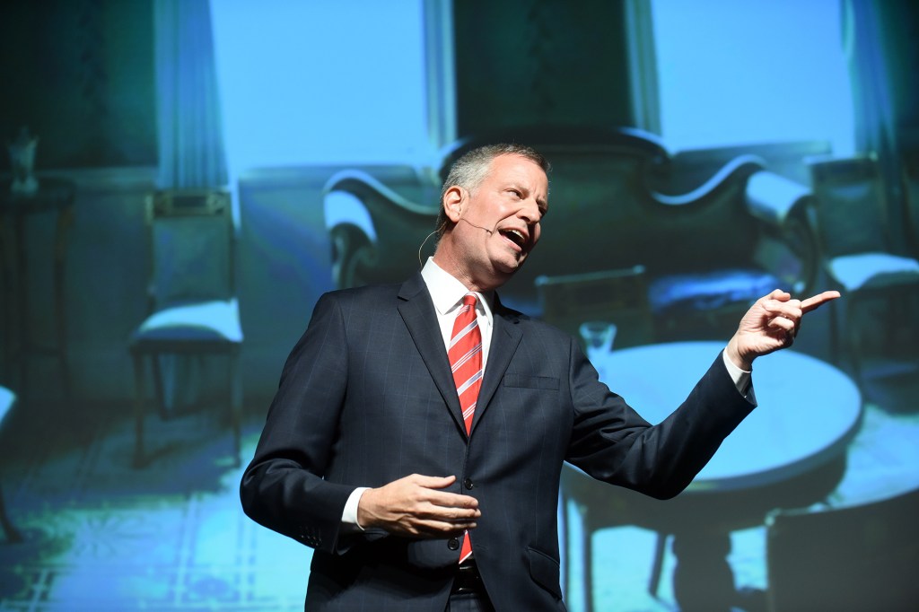 Bill de Blasio ‘actually felt some sympathy’ for Trump