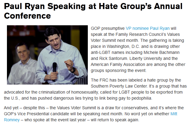 FRC was attacked as a ‘hate group’