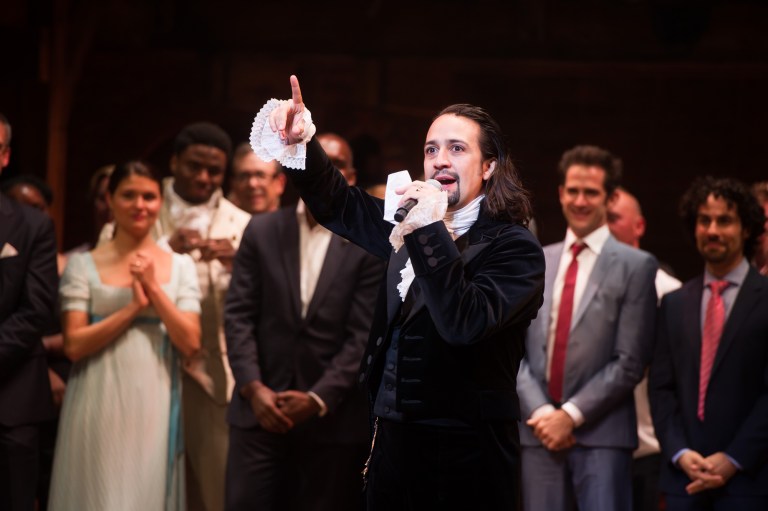 Politicians have shown a lot of enthusiasm for Lin-Manuel Miranda's opus. (Photo by Charles Sykes/Invision/AP)