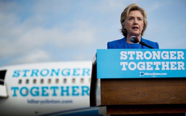 Democratic presidential candidate Hillary Clinton called Donald Trump's comments at MSNBC's commander in chief forum 