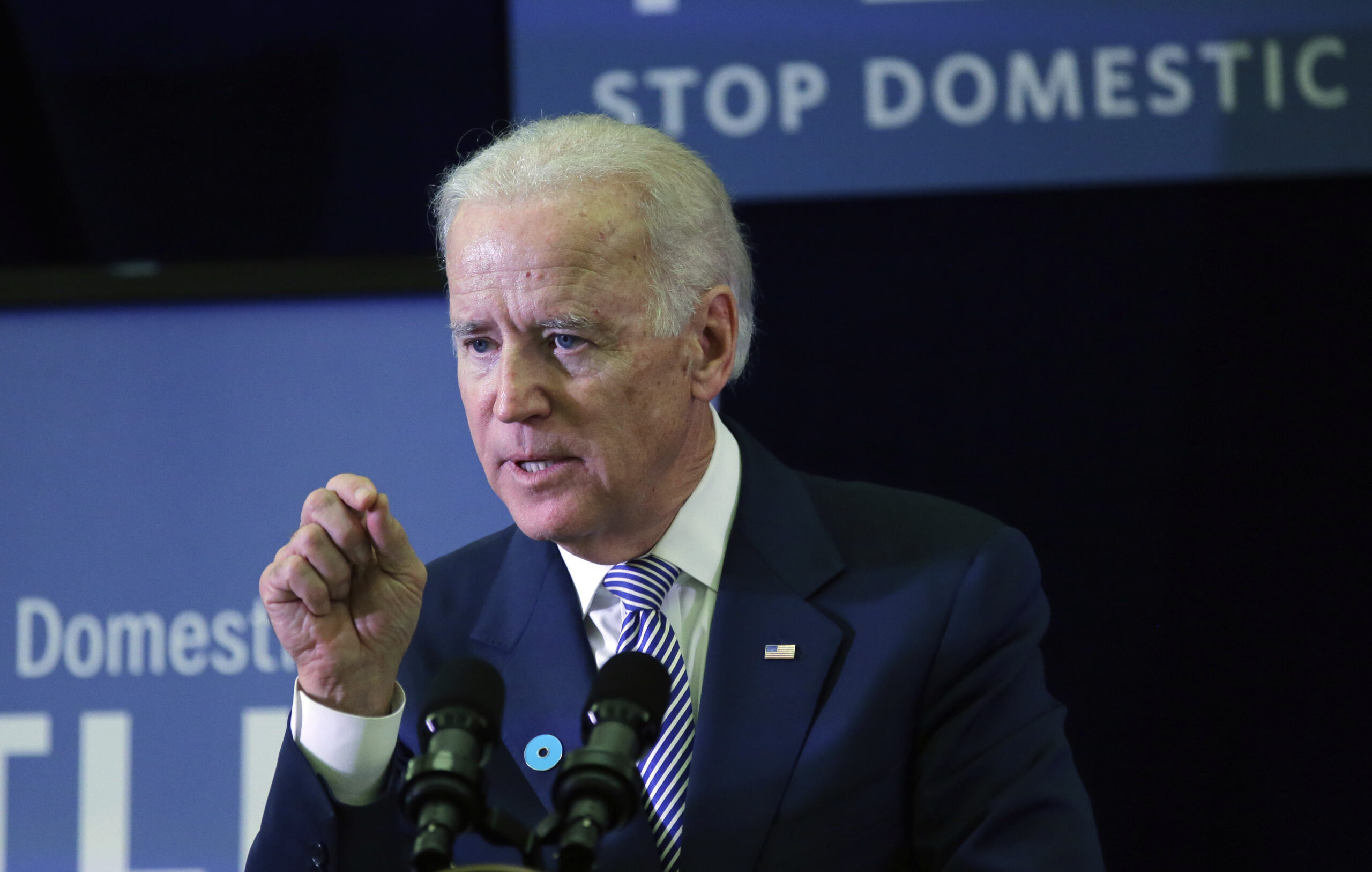 Joe Biden: President tried to log on to Obamacare website
