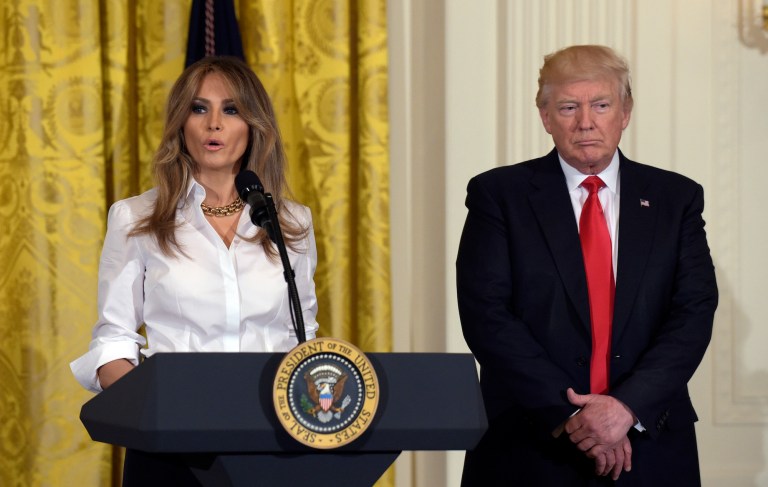 Melania Trump is scheduled to conduct her own events throughout the trip and to deliver a speech to U.S. military personnel and families at the conclusion of the travel. (AP Photo/Susan Walsh)