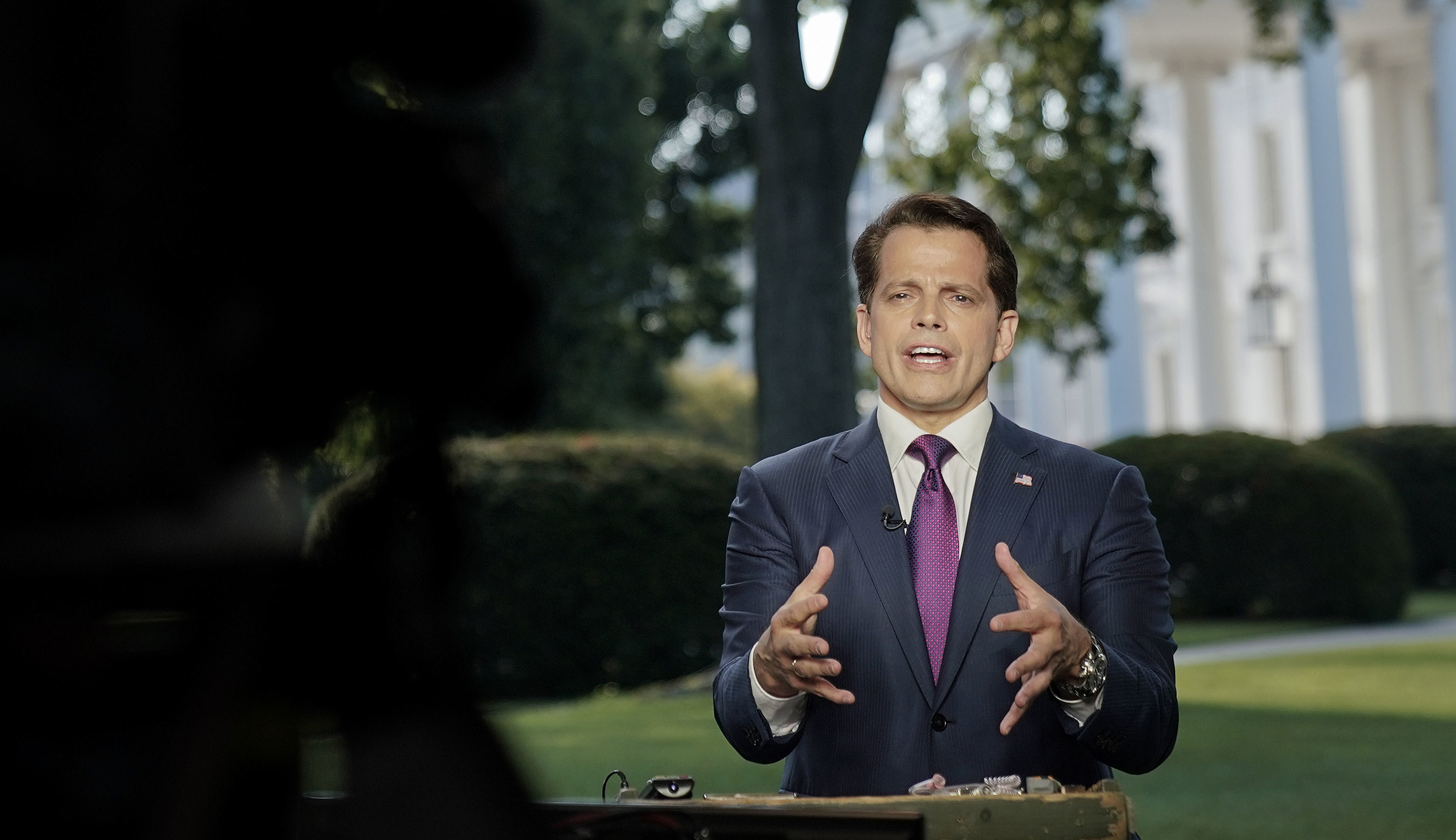 Anthony Scaramucci: Senior members of comms team are asking junior members to leak for them
