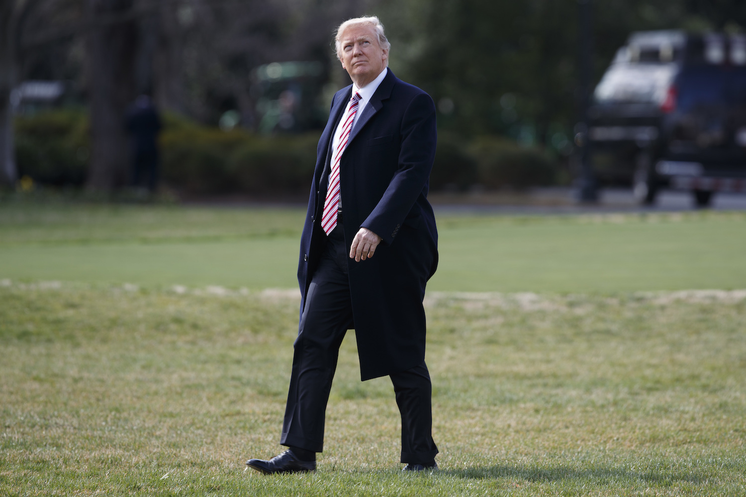 Trump’s Twitter feed strangely normal ever since Tuesday address