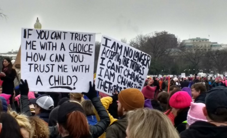 Saturday's Women's March on Washington marks at least the eleventh time women have organized a large-scale march on the capital, on issues ranging from war to the right to vote. (Mairead McArdle/Washington Examiner)
