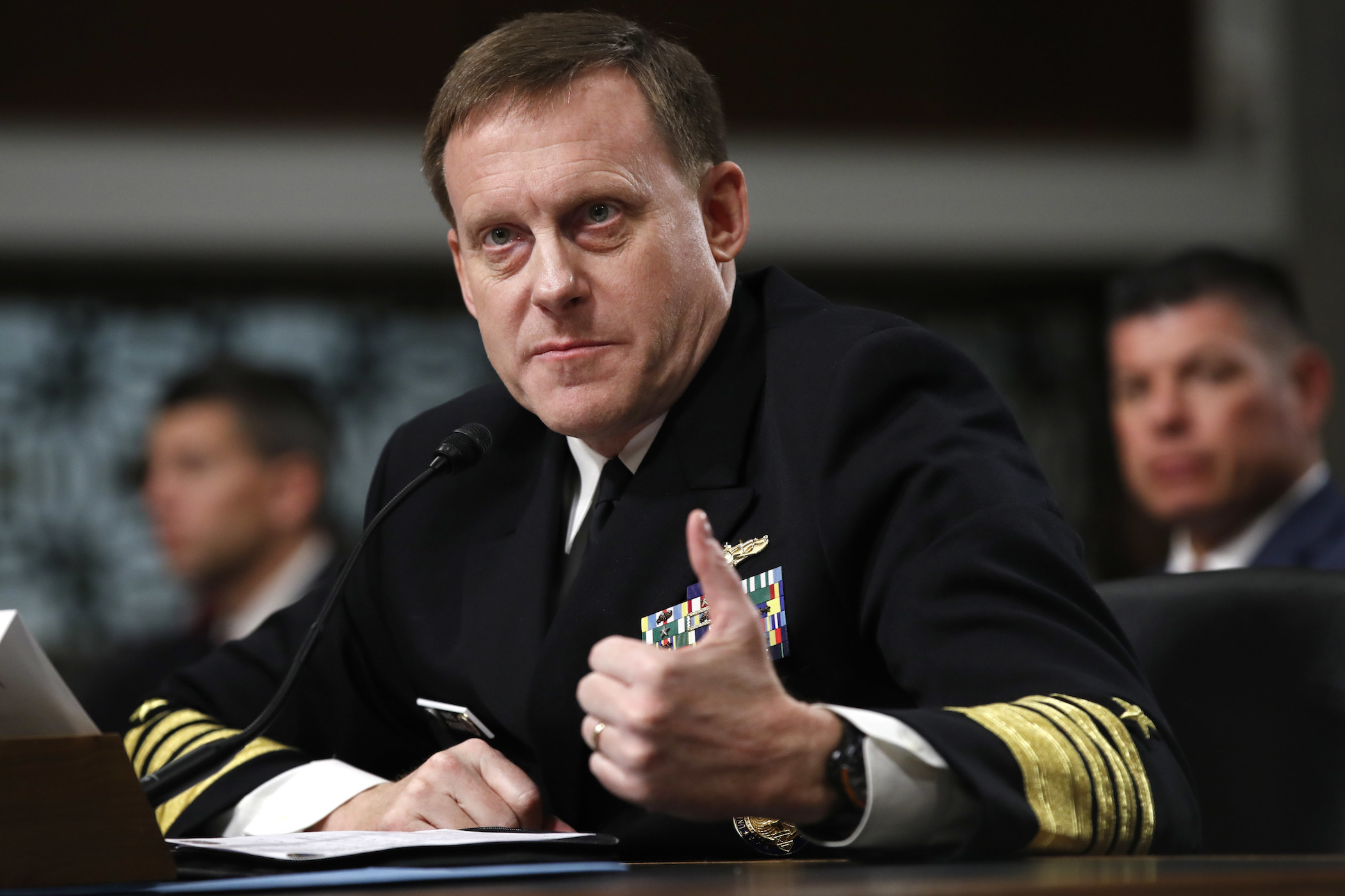 Trump has not ordered retaliation against Russian hacking, Pentagon’s cyber chief says