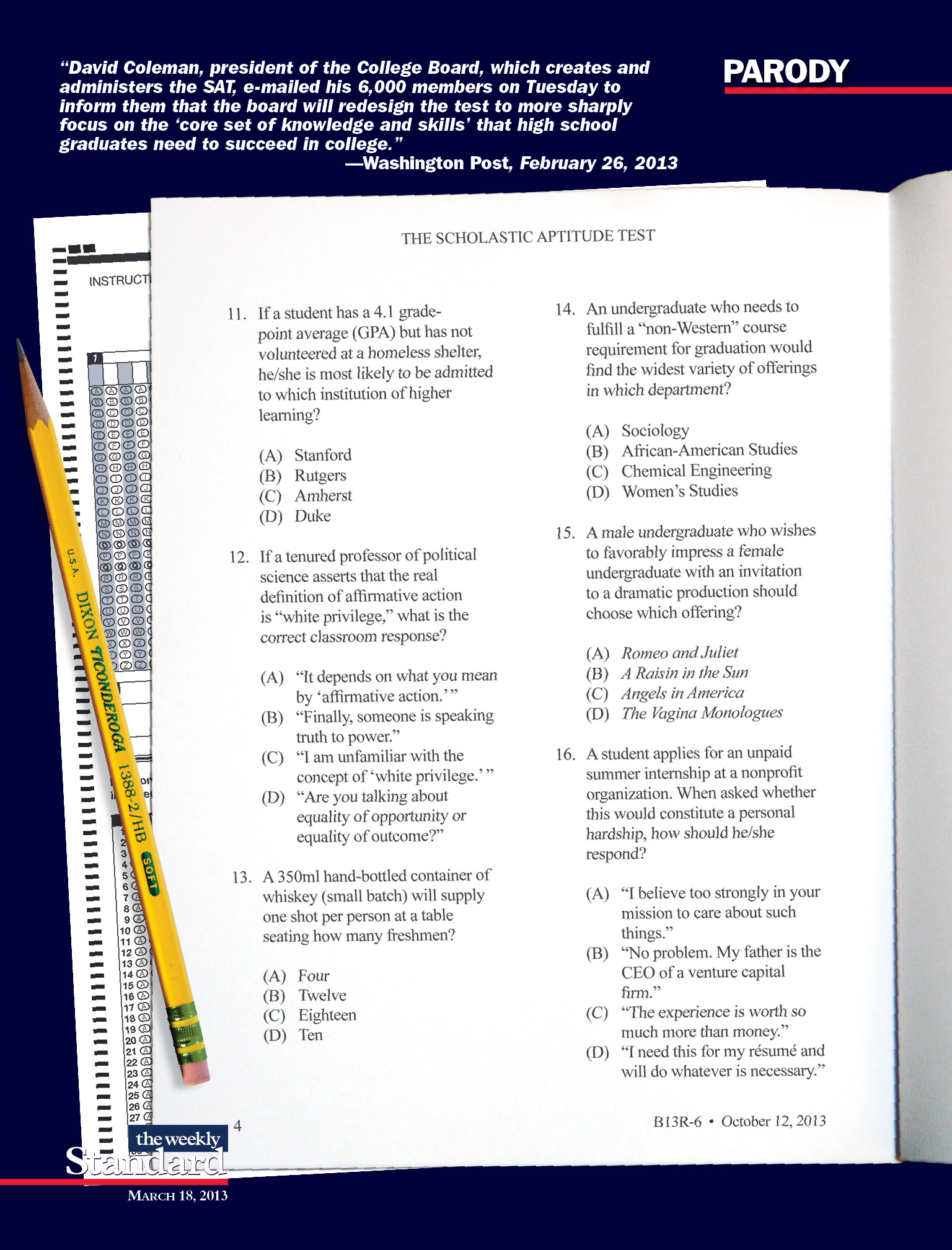 The SAT Made Relevant