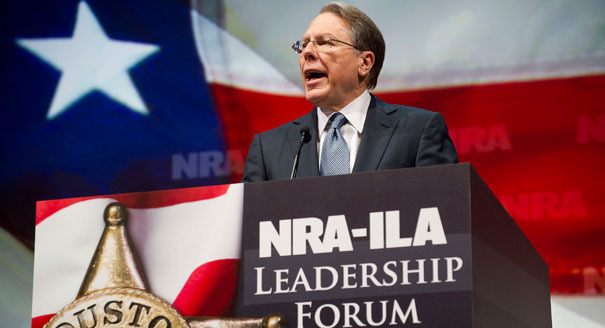 NRA Executive Vice President Wayne LaPierre. AP Photo