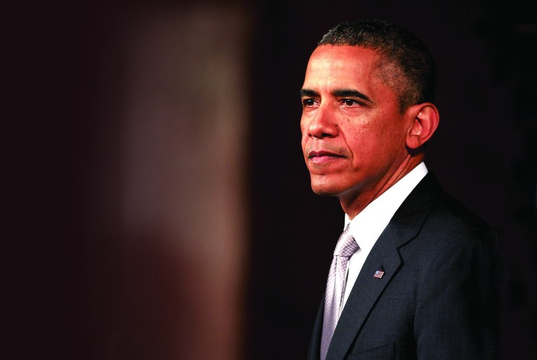 White House officials acknowledge it has been a bruising year for the president but scoff at the idea that Obama has squandered his second term. (Photo by Michelly Rall/Getty Images)