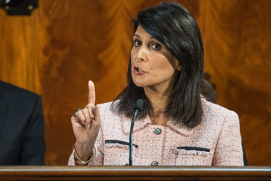 Haley: Trump is not a good role model for your children