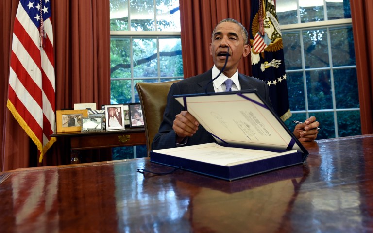 President Obama signed the FOIA Improvement Act of 2016 on Thursday. (AP Photo/Susan Walsh)