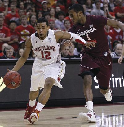 Patrick Semansky/AP
Maryland guard Terrell Stoglin scored 21 of his 28 points in the second half of Saturday's win over Virginia Tech.