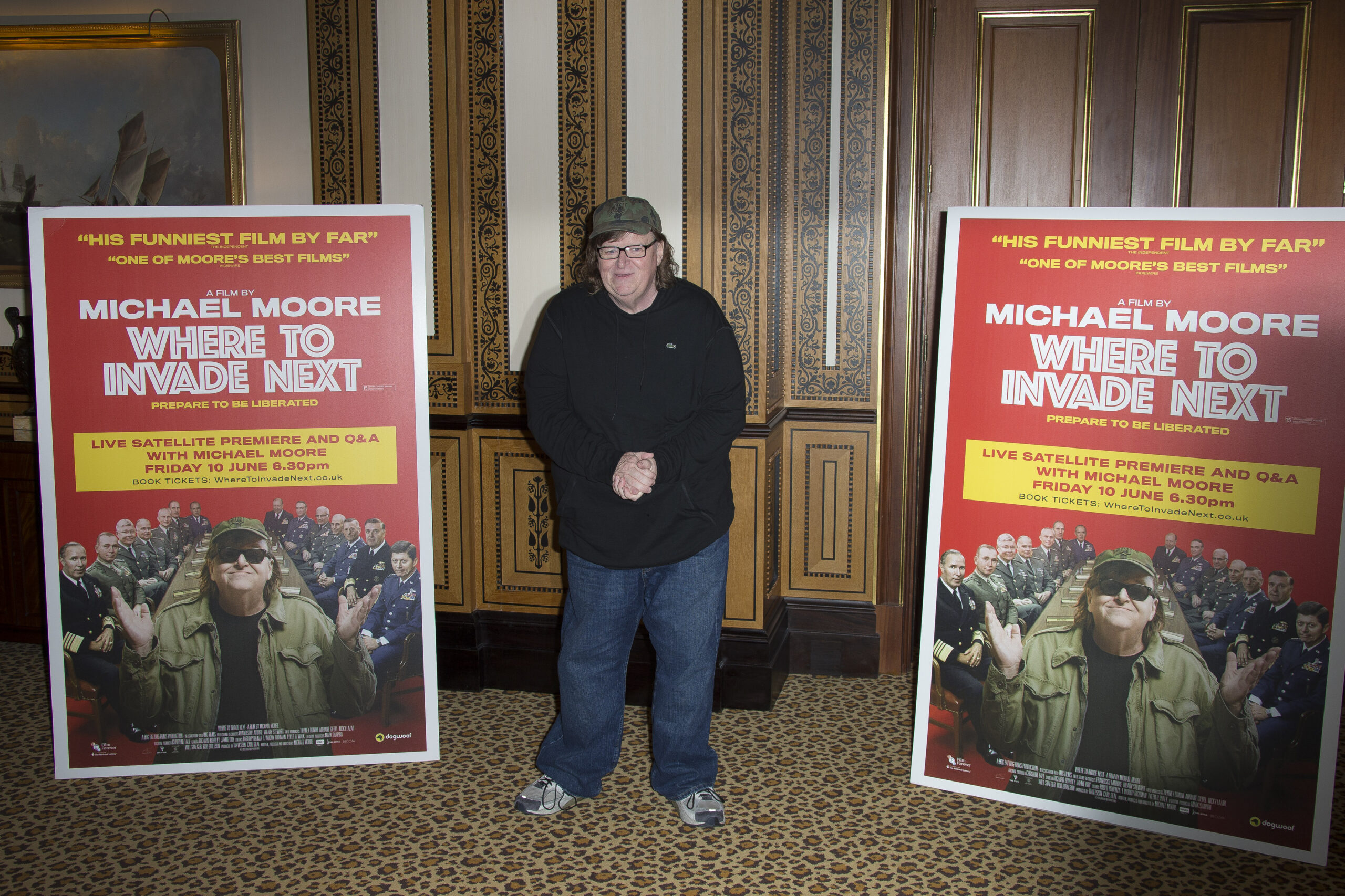 Michael Moore: Ban guns, retrain all cops, end war