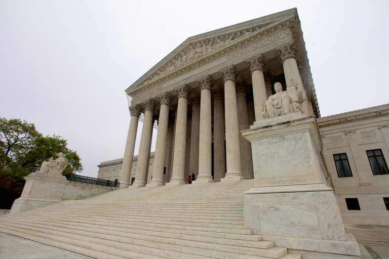 President Obama's health care law is one step closer to making it back to the Supreme Court, as challengers on Thursday asked justices to review whether it was illegal for residents of 36 states to receive federal subsidies to help them purchase insurance -- a matter that has divided lower courts. (AP/Haraz N. Ghanbari)