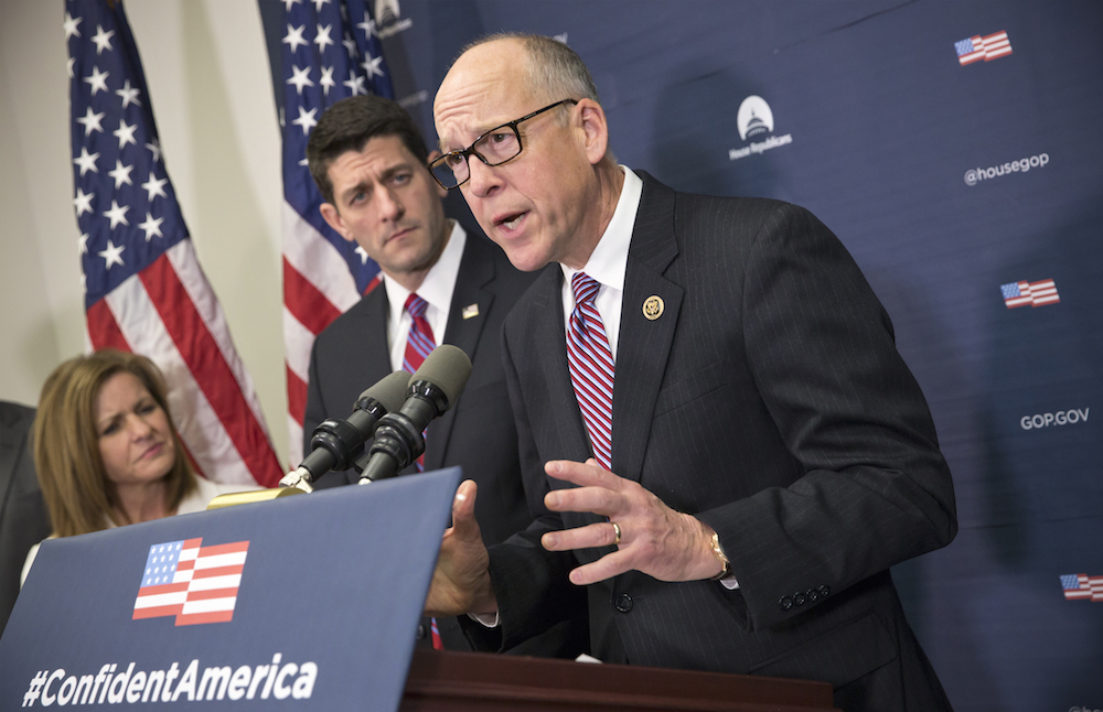 NRCC Chairman Greg Walden is backing Trump