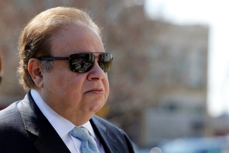 He effectively faces a life sentence if no deal is struck. Menendez denies any wrongdoing. (AP Photo/Julio Cortez, File)