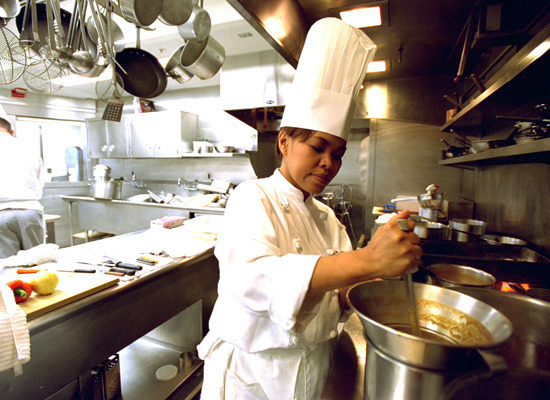 House Chef Cristeta Comerford. AP Photo