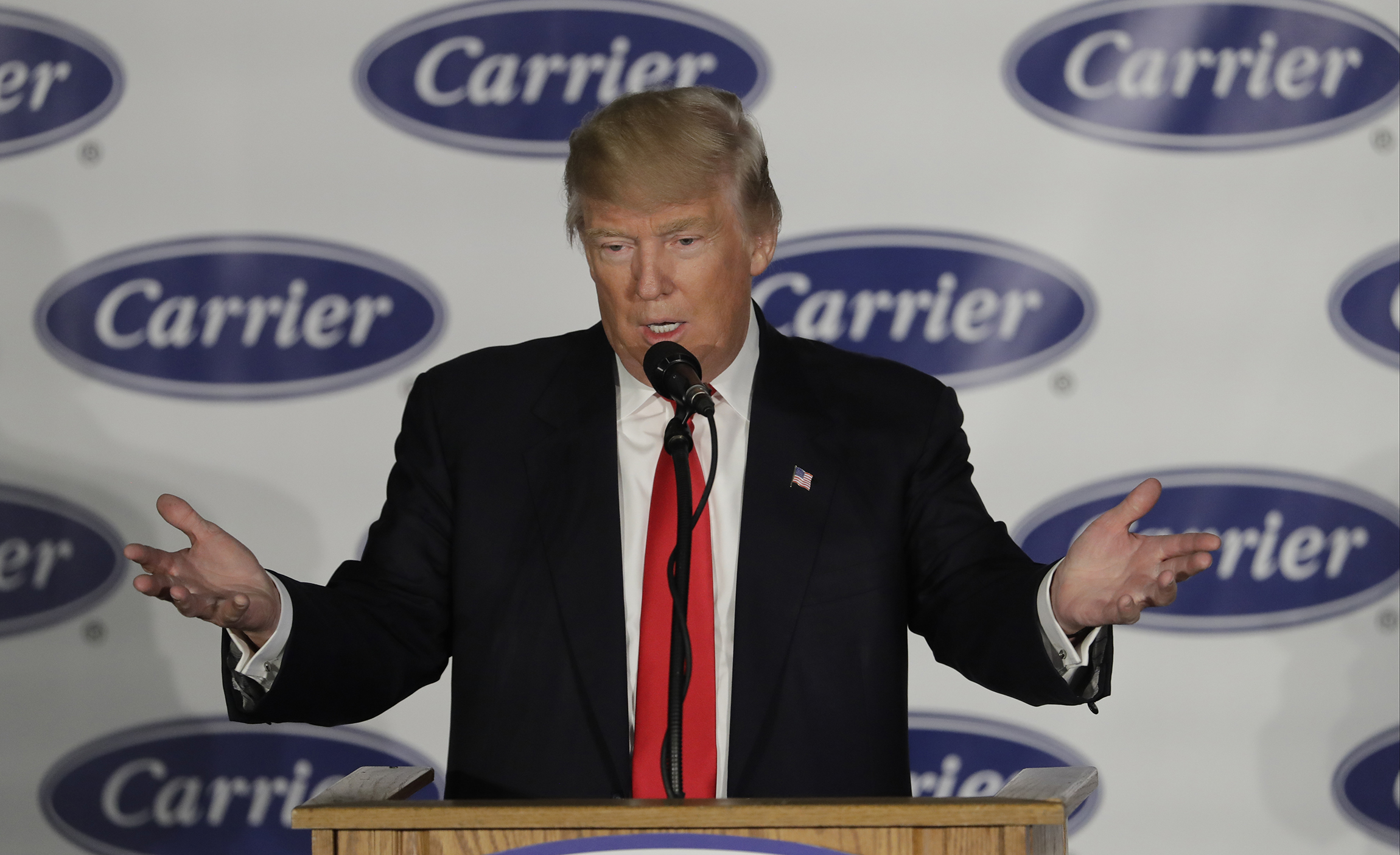 How successful is Trump in targeting companies?