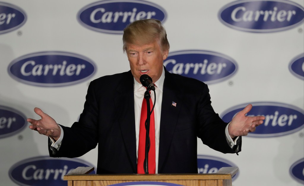 How successful is Trump in targeting companies?