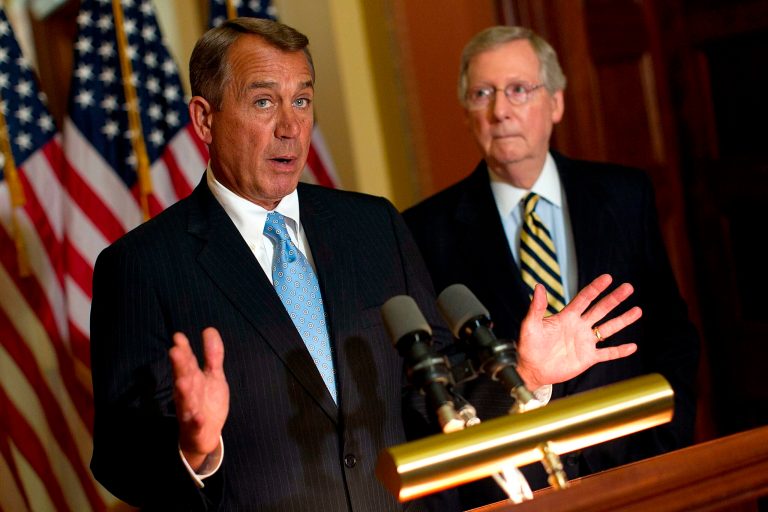 House Speaker John Boehner and Senate Minority Leader Mitch McConnell (Win McNamee/Getty Images)