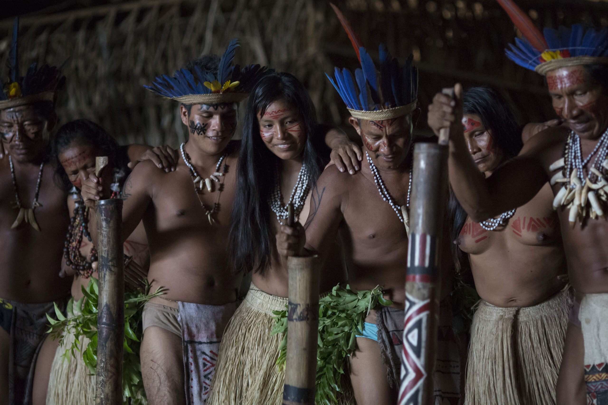 World Cup visitors sample Amazon life at village