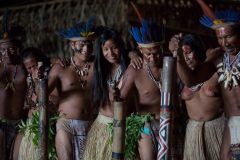 World Cup visitors sample Amazon life at village