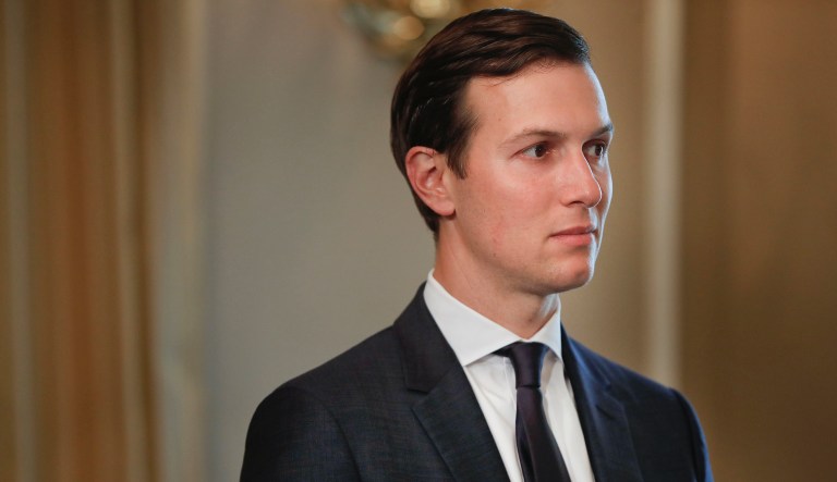 Investigators have spoken with Jared Kushner, adviser and son-in-law to President Trump, in their ongoing probe into Russian meddling in the 2016 election. Former national security adviser Mike Flynn was the primary topic of conversation, sources say. (AP Photo/Pablo Martinez Monsivais)
