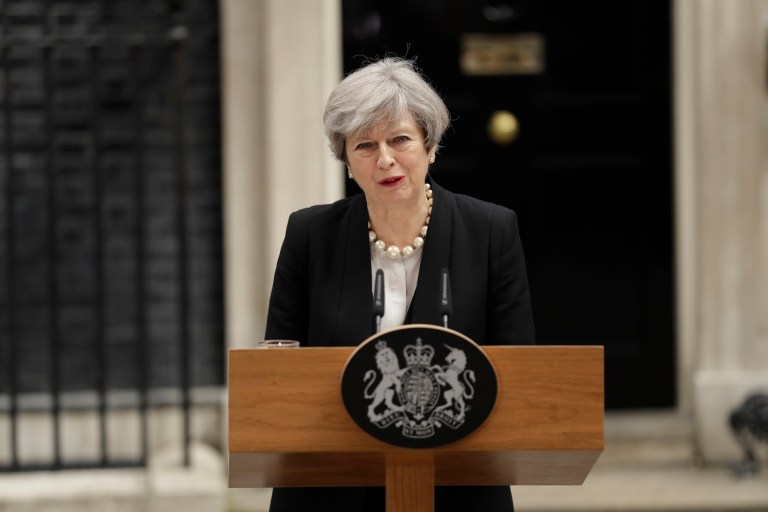 "Critical" is the highest level in the British threat system. (AP)