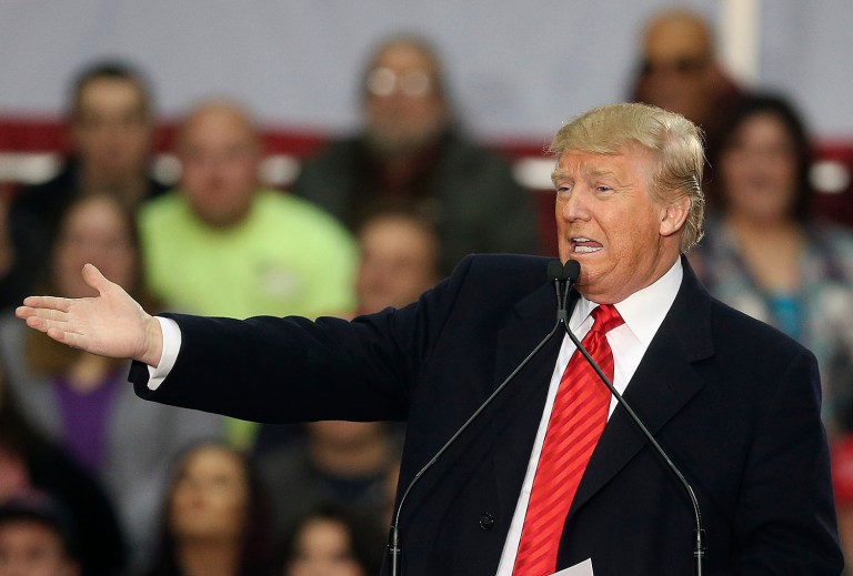 Any sort of detente between Trump and Democrats would amount to a Republican defeat. (AP Photo/John Bazemore)