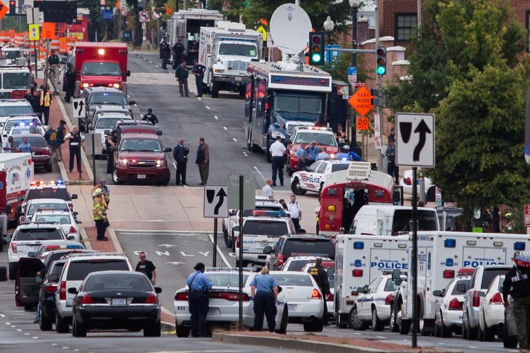 The Freedom of Information Act requests pertained to the Navy Yard shooting that took place in November, including photos of the building that the gunman attacked. (Examiner File/Graeme Jennings)