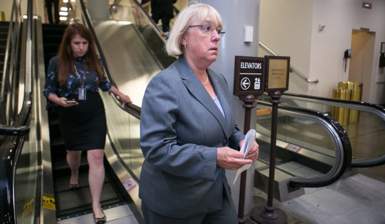 The Washington state Democrat lamented that Republicans were working along party lines on healthcare. (Graeme Jennings/Examiner)